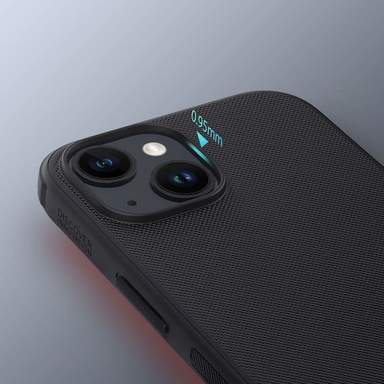 Nillkin Super Frosted Shield Pro Umschlag Rückseite Kunststoff Schwarz (iPhone 15 Pro)