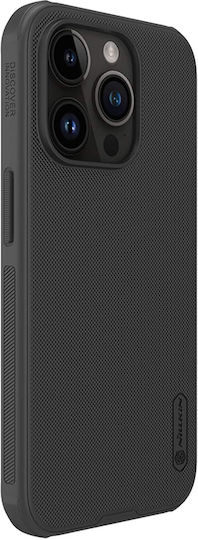 Nillkin Super Frosted Shield Pro Umschlag Rückseite Kunststoff Schwarz (iPhone 15 Pro)