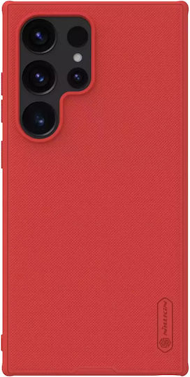 Nillkin Super Frosted Pro Back Cover Plastic Red (Galaxy S24 Ultra)
