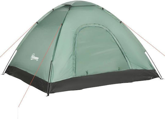 Cort De Camping Igloo Verde Pentru 2 Persoane 206x185x120cm