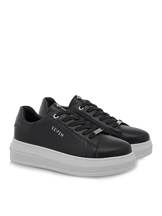 Seven Femei Sneakers NEGRU