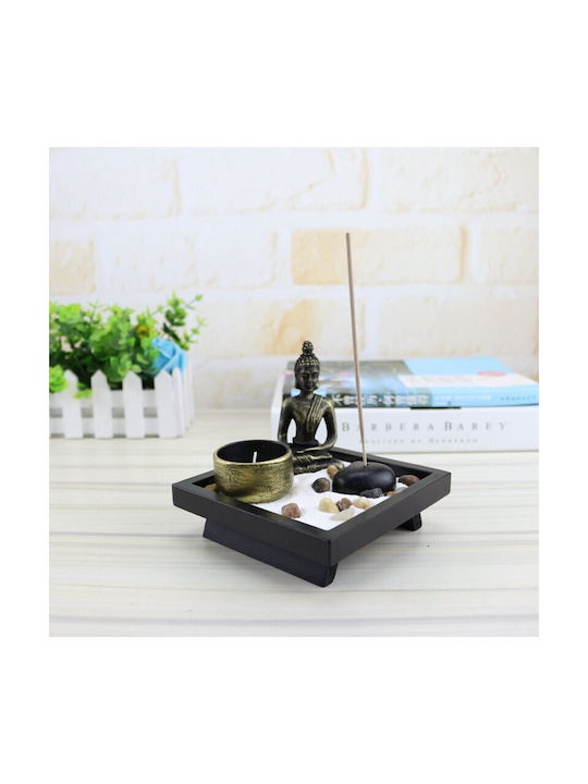 Decorativ de Spațiu din Lemn 12.5x12.5x3cm 1buc