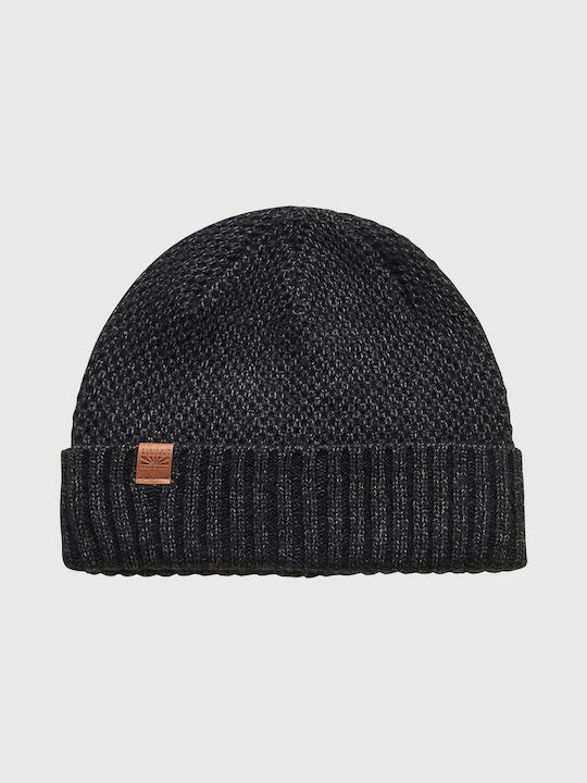 Beanie Ανδρικός Σκούφος Πλεκτός ANTHRACITE