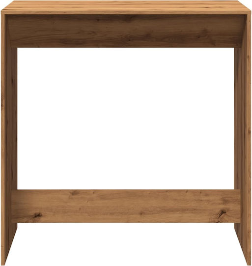 Artisanal Wooden Oak Bar Table 102x50x103.5cm