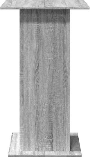 Sonoma Square Wooden Grey Bar Table Sonoma 60x60x102cm