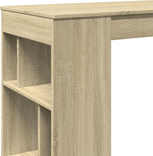 Sonoma Oak Bar Table Wooden Oak 102x50x103.5cm