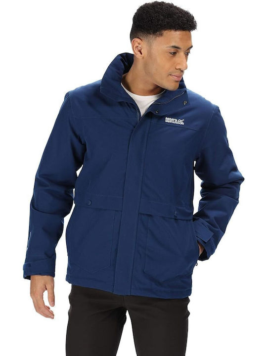 Regatta Men's Jacket Waterproof and Windproof Green, Blue