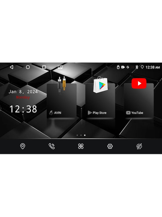 Nakamichi Auto-Audiosystem 2006-2012 (Bluetooth/USB/AUX/WiFi/GPS/Apple-Carplay/Android-Auto) mit Touchscreen 9"