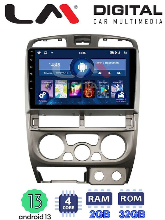 LM Digital Car-Audiosystem Isuzu D-Max 2002-2007 (Bluetooth/USB/WiFi/GPS) mit Touchscreen 9"