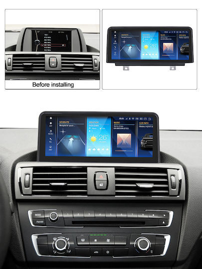Carmedia Sistem Audio Auto 2 DIN (Bluetooth/USB/AUX/Wi-Fi/GPS/Apple CarPlay/Android Auto) cu Ecran Tactil 12.5"