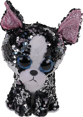 Plus Ty 15cm Boos Terrier Opper Sequins