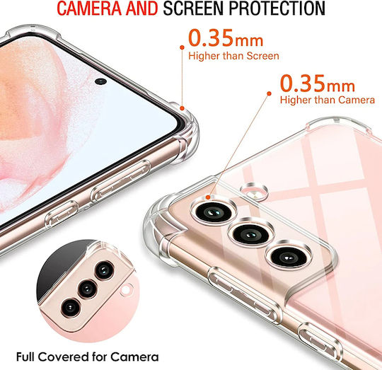Techsuit Shockproof Clear Back Cover Σιλικόνης Διάφανο (Galaxy Note 10+)