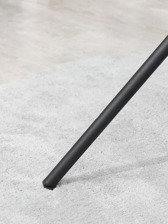 Metal Masa pentru spații exterioare Negru 91x71.5cm