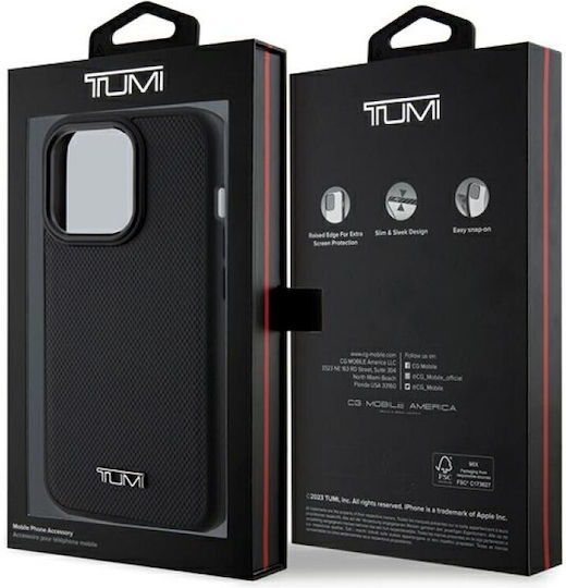 Tumi Back Cover Plastic Black (iPhone 15 Pro)