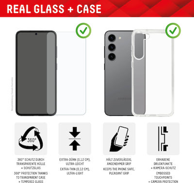 Displex Real Glass Tempered Glass 1pcs (Samsung A55 5G)