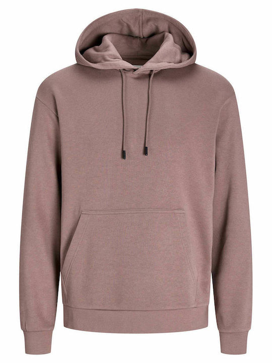 Sweatshirt with Hood Dusty Pink