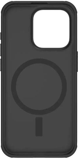 Nillkin Super Frosted Pro Задна корица Пластмаса Магнитен Черен (iPhone 15 Pro Max)