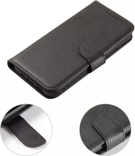 Hurtel Magnet Wallet Σιλικόνης Μαύρο (Google Pixel 8 Pro)