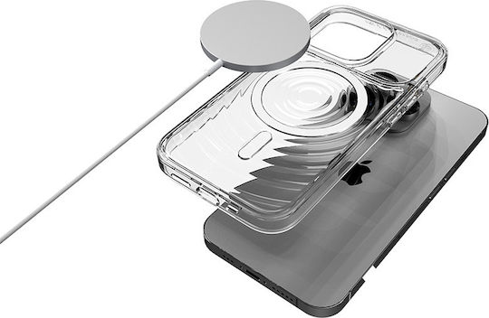 STM Back Cover Silicone Transparent (iPhone 15 Pro)