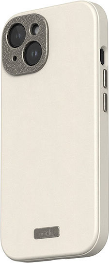 Moshi Napa Brieftasche Leder Gray (iPhone 15)