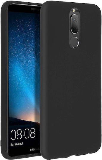 Forcell Soft Back Cover Σιλικόνης Μαύρο (Huawei Mate 10 Lite)