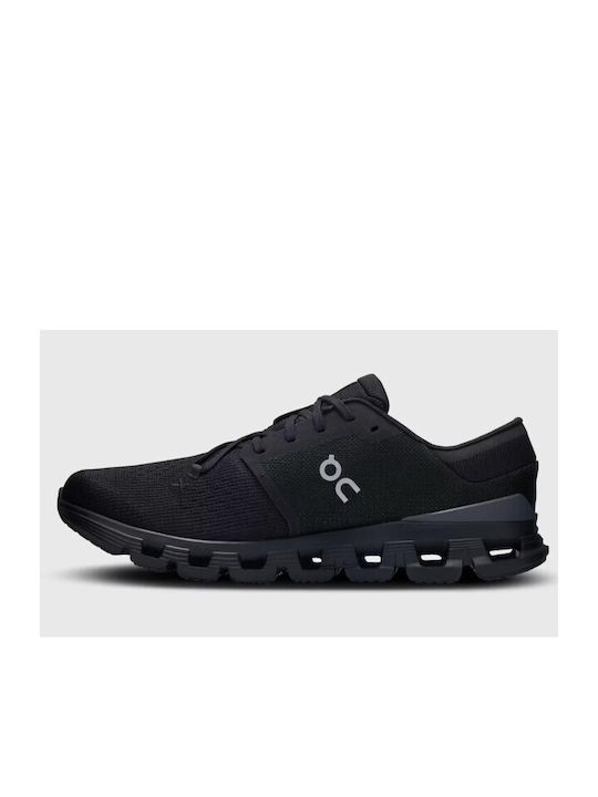 On Cloud X 4 Sport Shoes for Training & Gym Black