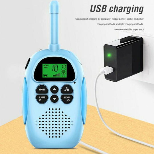 Walkie Talkie Kdc-0005 Pink Blue