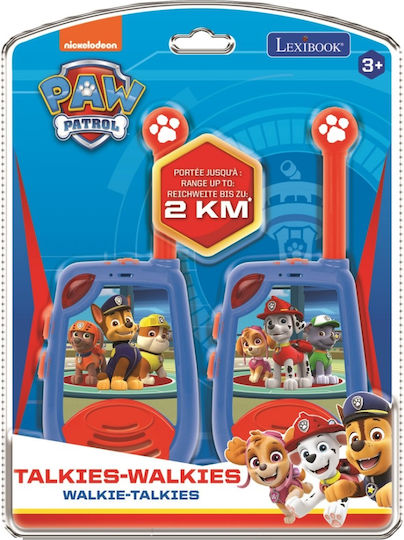Lexibook Παιδικά Walkie Talkies Paw Patrol για 3+ Ετών 2τμχ