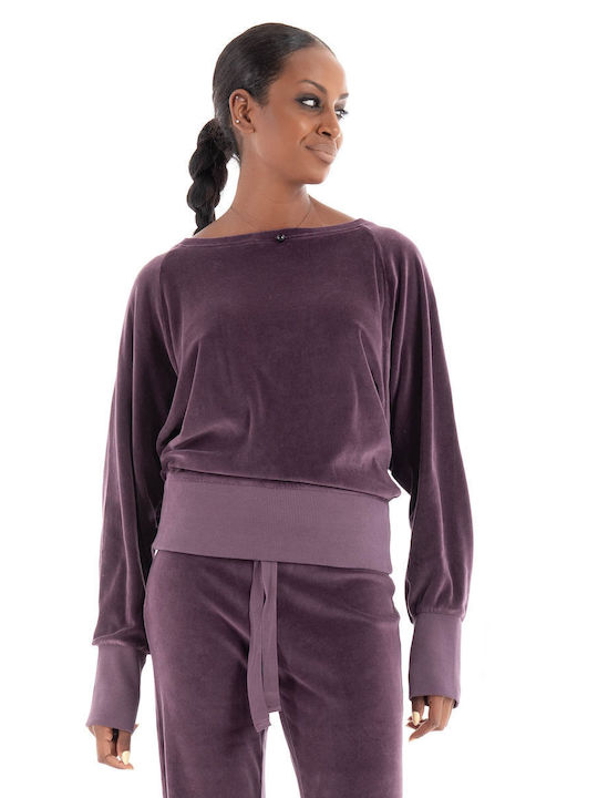 Deha Women's Sweatshirt Dark Purple