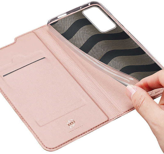 Dux Ducis Skinpro Wallet Δερματίνης Ροζ Χρυσό (Redmi 12 4G / Redmi 12 5G)