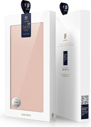 Dux Ducis Skinpro Wallet Δερματίνης Ροζ Χρυσό (Redmi 12 4G / Redmi 12 5G)