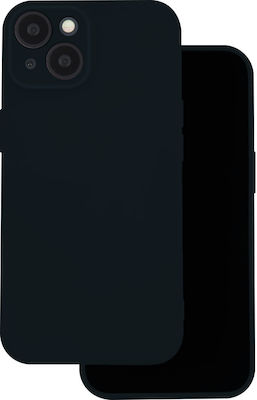 Real Smooth Silicone Back Cover Black (Galaxy S22)