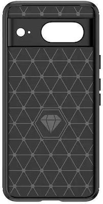 Hurtel Carbon Back Cover Silicone Durable Black (Google Pixel)