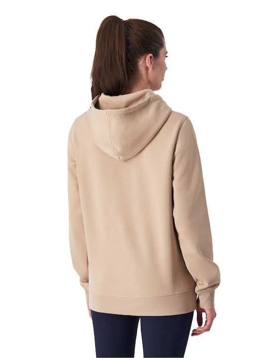 Champion Women's Hooded Sweatshirt Beige