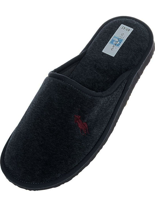 Men's Slipper Black/Red