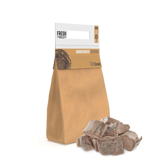 Chips Ξύλου Räuchern für Grill mit Aroma Eiche 6.0kg 1Stück