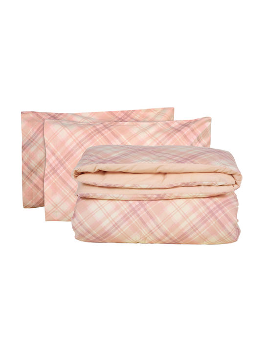 Das Home Sheet Sets Queen Flannel 240x260cm. Flannel 9638 Ecru, Nude 4pcs