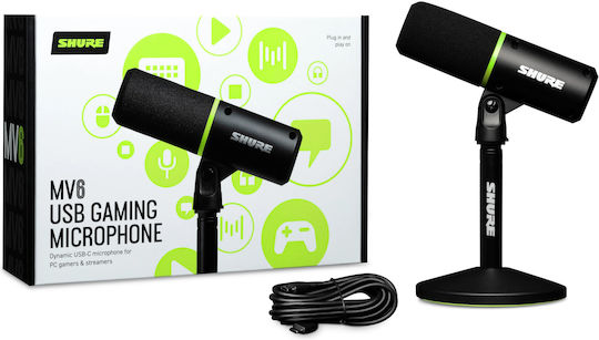 Shure MV6 Δυναμικό Microphone Tabletop for Studio