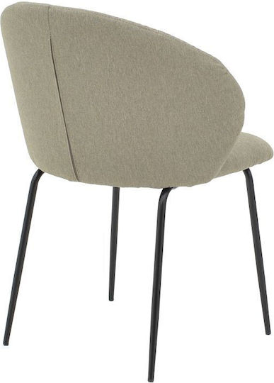 Chair Dining Room Olympian 50x55x83cm Grey-beige Chair Dining Room Olympian 50x55x83cm Grey-beige