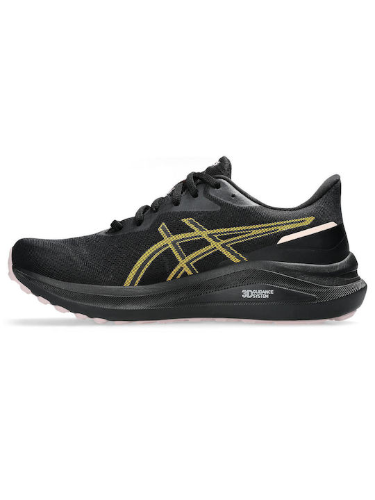 ASICS Gt-1000 13 Gtx Sport Shoes Running Waterproof with Gore-Tex Membrane Blk / Org