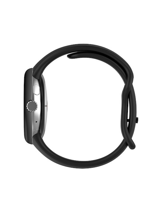 Techsuit Каишка Силикон Бордо (Google Pixel Watch 3 / 4 45мм)