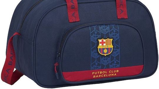 Safta Barcelona F.c Σακ Βουαγιάζ 22lt Μπλε Υφασμάτινο Μ40xΠ23xΥ24εκ.