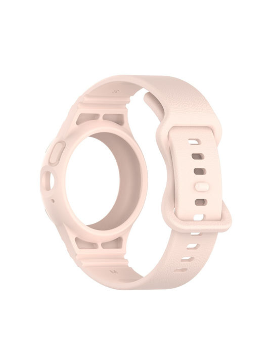 Techsuit Λουράκι Σιλικόνης Ροζ (Google Pixel Watch 1 / 2 / 3 / 4 41mm)