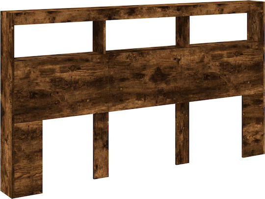 vidaXL Wooden Brown Bed Headboard
