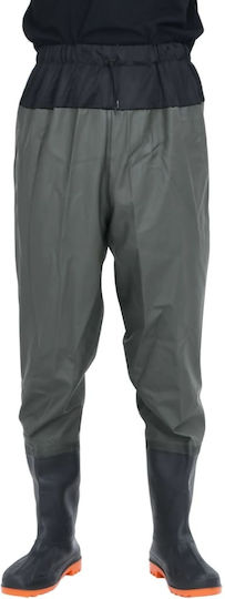 Hüftwathose Stiefel Dunkelgrün Größe 43 4017013 Grün