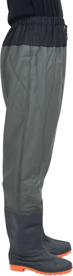 Hüftwathose Stiefel Dunkelgrün Größe 43 4017013 Grün