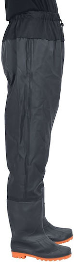 Waist Waders Μπότες Μαύρο Μέγεθος 44 4017023 Μαύρο