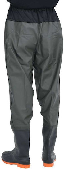Hüftwathose Stiefel Dunkelgrün Größe 43 4017013 Grün