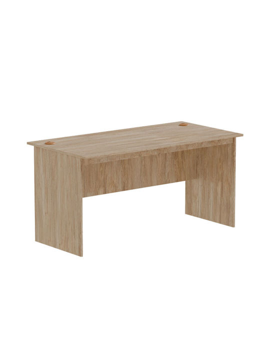 Γραφείο Anze Ξύλινο Φυσικό 150x75x75εκ.