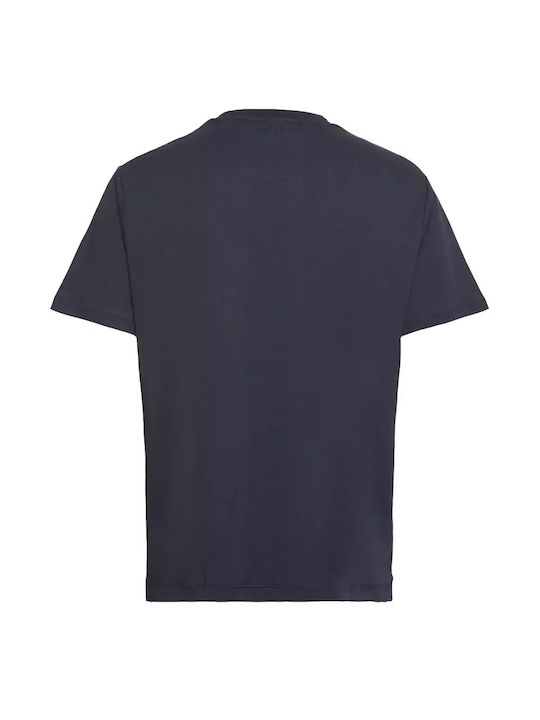 Hackett Herren T-Shirt Kurzarm Navy